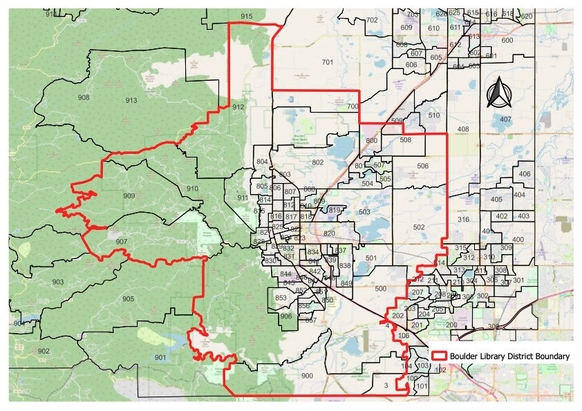 Boulder City Limits Map Niwot Dropped From Boulder Library District Boundaries - Left Hand Valley  Courier