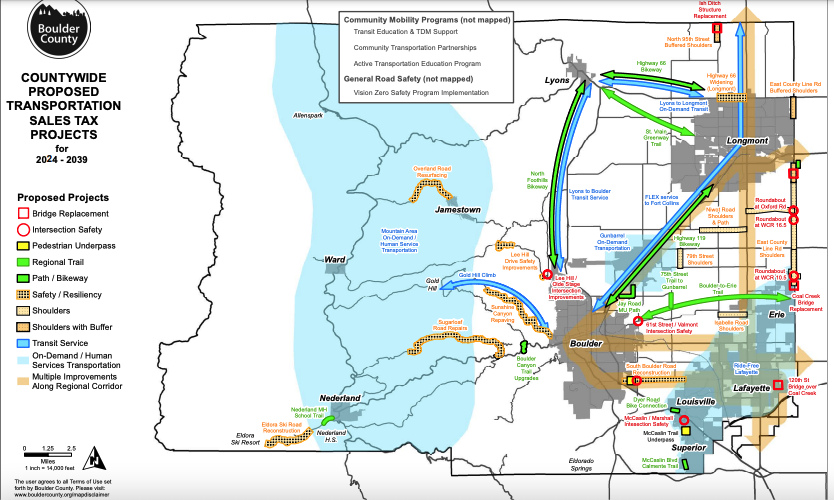 Boulder County Transportation Sales Tax And Projects Update Left Hand 0616